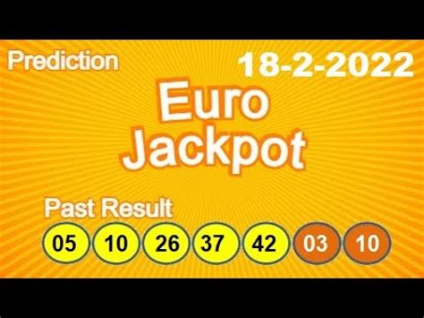 Eurojackpot Predictions for Today.